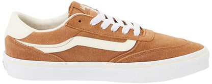 Vans Women's Brooklyn LS Shoe | Low-Top Sneakers for Everyday Wear, Walking, Work & Fashion, Suede Chipmunk, 8