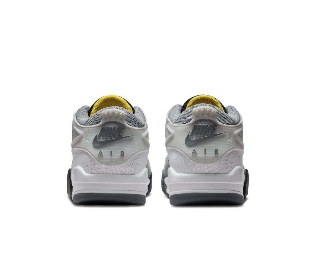 Men's Air Jordan 4 RM PRM White/Fire Red-Black (IB8052 100) - 9.5