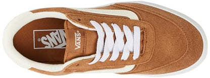 Vans Women's Brooklyn LS Shoe | Low-Top Sneakers for Everyday Wear, Walking, Work & Fashion, Suede Chipmunk, 8