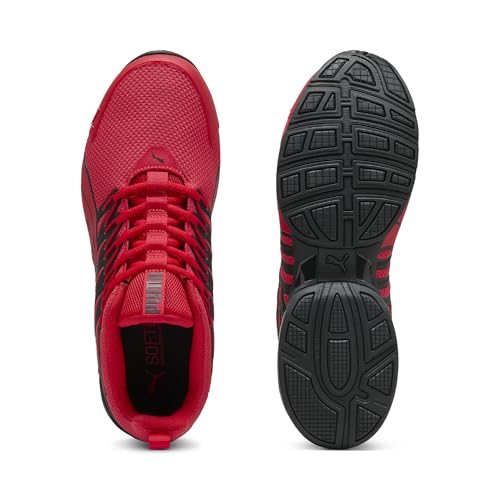 Puma Men's Voltaic EVO Cross Trainer, for All Time Red-Puma Black, 10