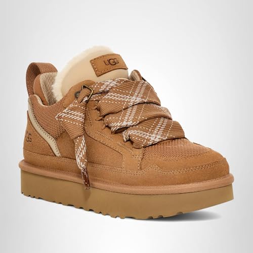UGG Women's Lowmel Sneaker, Chestnut, 8