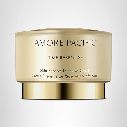 AMOREPACIFIC Time Response Skin Reserve Intensive Cream Korean Face Moisturizer with Niacinamide & Green Tea for Hydration and Fine Lines, 1.7 Fl Oz