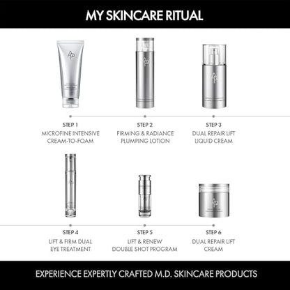 AP Beauty (by AMOREPACIFIC) M.D. Lift & Firm Dual Eye Treatment 15 mL/0.50 fl. oz., Advanced Firming Eye Cream, Reduces Puffiness, Dark Circles, Wrinkles, Luxury Skincare