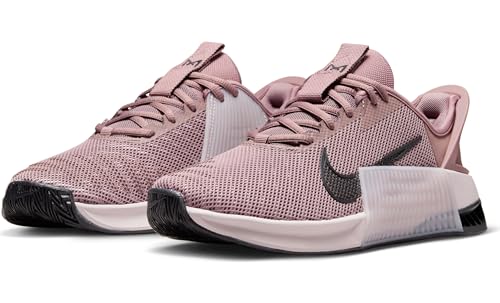 Nike Metcon 9 EasyOn Women's Workout Shoes (DZ2540-201, Smokey Mauve/Platinum Violet/Black) Size 9
