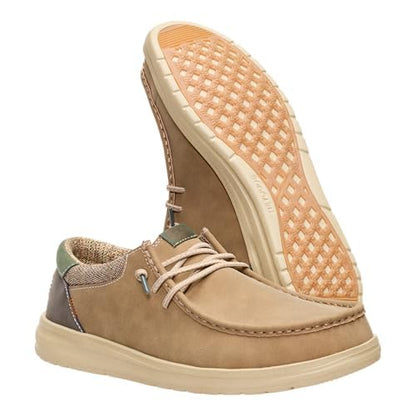HEYDUDE Men's Paul | Mens Shoes | Men's Lace Up Loafers | Comfortable & Light-Weight