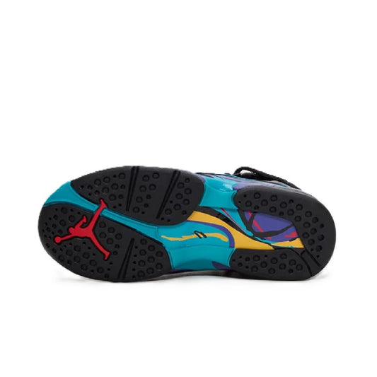 Jordan 8 Retro GS in Black/Multi-Color by Nike