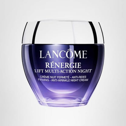 Lancôme Rénergie Lift Multi-Action Anti-Aging Night Cream - Anti-Aging Face Cream, Lifting, Hydrating & Firming Moisturizer, with Hyaluronic Acid - 2.5 Fl. Oz