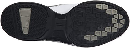 PUMA Men's TAZON 6 FM Cross Training Sneaker, Puma White-Puma Silver-Puma Black, 10.5