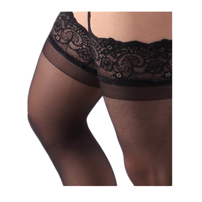 Men’s Tights Suspender Pantyhose Sissy Sexy Lingerie Stockings Garter Belt Set for Men