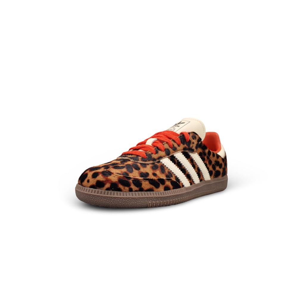 adidas Samba OG Womens Sneaker (Leopard Print Gum, 6.5)