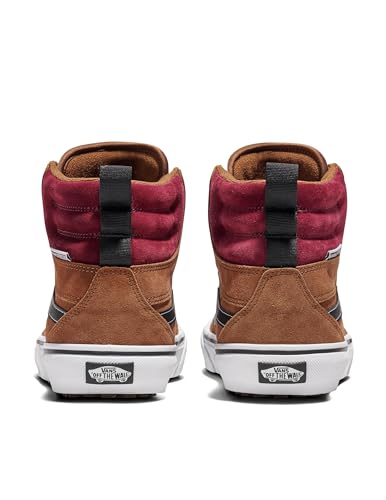 Vans Men's Ashwood Hi Vansguard Shoe | Water-Resistant High Top Sneakers for Everyday Wear, Suede Dachshund, 10