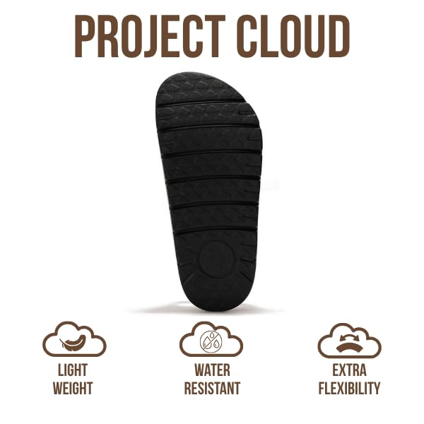 Project Cloud 100% Genuine Leather Platform Clogs for Women Footwear - Memory Foam Arch Support Cork Footbed Casual Shoes & Mules for Women 2026 (BentonChunky, CACAOSUEDE,6)