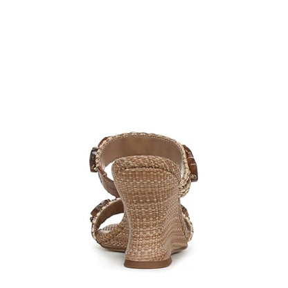 Sam Edelman Women's Dante Stone Heeled Sandal, Tawny Tan Multi, 6 Medium