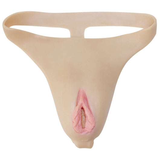 CTKOLYS Men's Hiding Gaff Panty Crossdressing Panties Realistic Camel Toes for Crossdresser Transgender,Style1,One Size