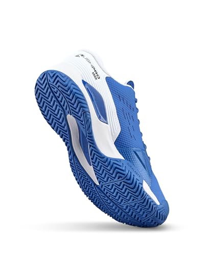 WILSON Men's Sneaker, Deja Vu Blue/White/Black, 12.5