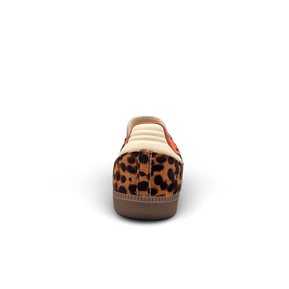 adidas Samba OG Womens Sneaker (Leopard Print Gum, 6.5)