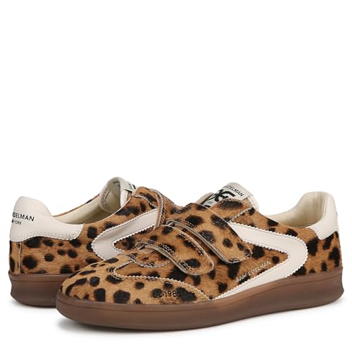 Sam Edelman Women's Talia Sneaker, Brown Leopard Multi, 7.5