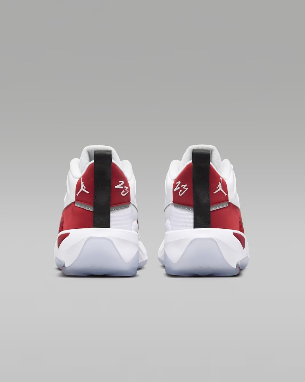 Jordan Max Aura 7 Men's Shoes (HQ2091-106, White/White-Gym Red-Black) (White/White Gym Red/Black, US Footwear Size System, Adult, Men, Numeric, Medium, 9.5)