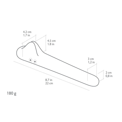Crescendo 2 | Flexible Vibrator for Women's Intimate Wellness | Adaptive Fit, Precision Vibration & App Control.