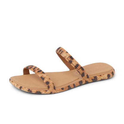 REEF Water Willow Marina Women's Sandal, Lightweight and Flexible, Waterproof, Soft Cushion Footbed, Leopard, 10