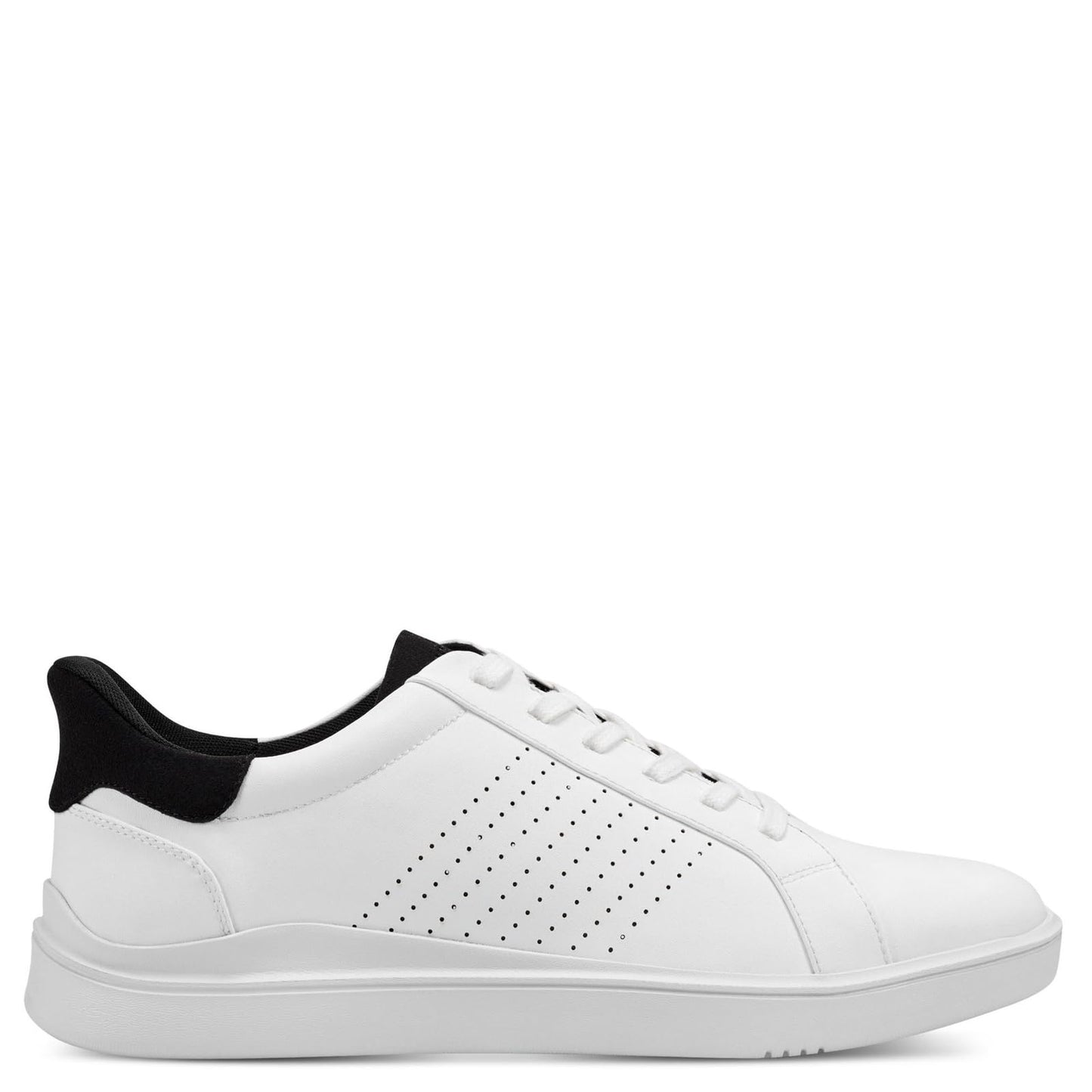 Rockport Men's Tristen Step-in Lace to Toe White 9 Wide