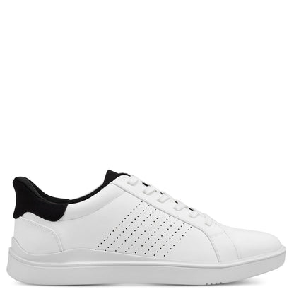 Rockport Men's Tristen Step-in Lace to Toe White 9 Wide