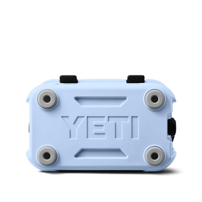 YETI Roadie 15 Hard Cooler with DoubleDuty Shoulder Strap, Big Sky Blue