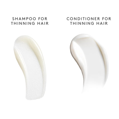 Virtue Flourish Shampoo and Conditioner Set for Fine or Thinning Hair, Sulfate Free Hair Growth Product