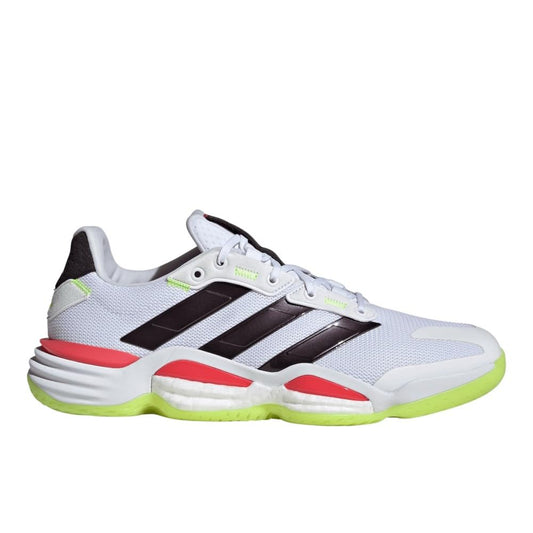 adidas Men's Stabil 16 Indoor Shoes White/Aurora Met./Aurora Plum 11.5 Medium