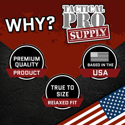 Tactical Pro Supply Patriotic Heavyweight Pullover Hoodie for Men and Women, Waving Flag Hoodie - XL