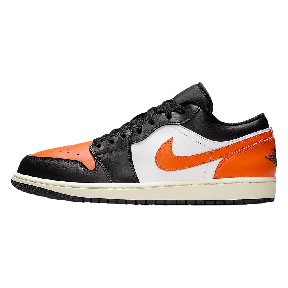 AIR JORDAN 1 LOW "BLACK/STARFISH-WHITE-SAIL"