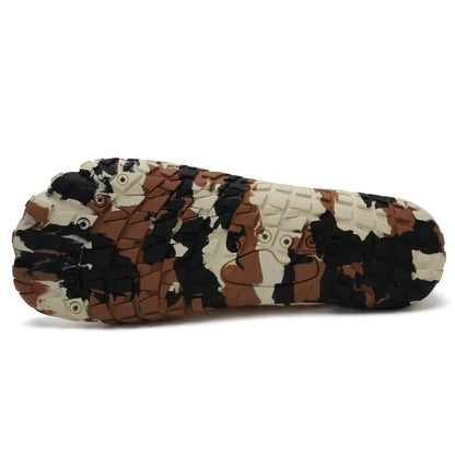 WateLves Water Shoes Men Women Barefoot Quick-Dry Aqua Sock Outdoor Athletic Sport Shoes Kayaking Boating Hiking Surfing(Brown,42)