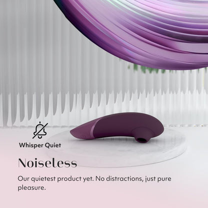 Womanizer Next 3D Pleasure Air Clitoral Sucker Sex Toy Stimulator | Suction Vibrator for Women and Couples Vibrating Adult Sex Toys with 14 Intensity Levels Waterproof Clit Sucker | Purple