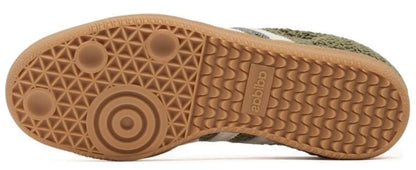 adidas Samba OG Womens Sneaker (Orbit Green Cream White, 7.5)