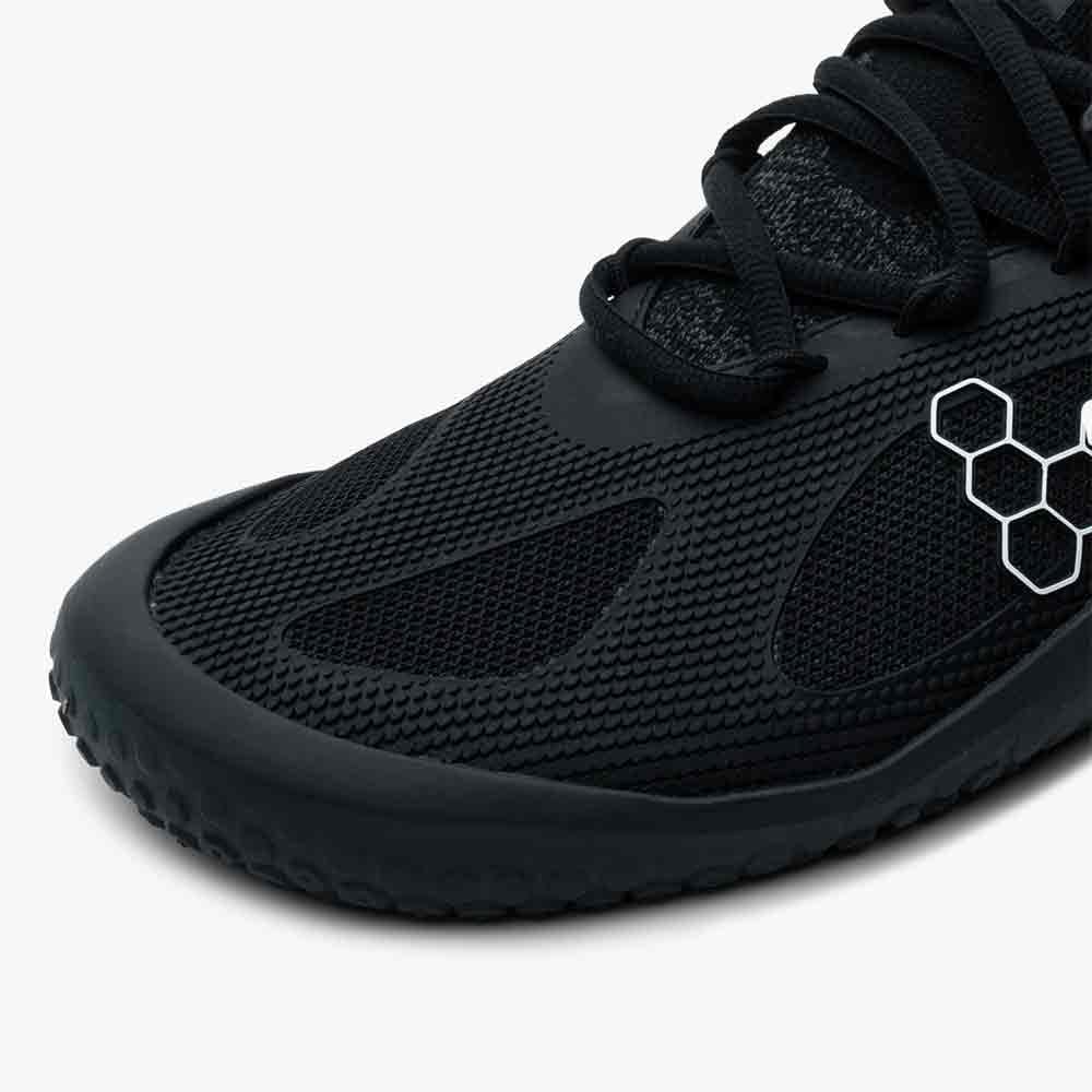 Vivobarefoot Men's Motus Strength Zero-Drop Training Shoe, Obsidian/Grey, 9