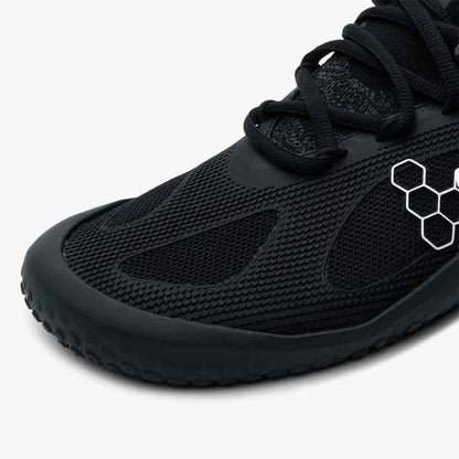 Vivobarefoot Men's Motus Strength Zero-Drop Training Shoe, Obsidian/Grey, 9