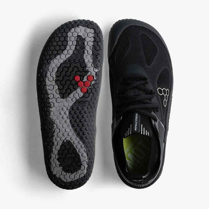 Vivobarefoot Men's Motus Strength Zero-Drop Training Shoe, Obsidian/Grey, 9