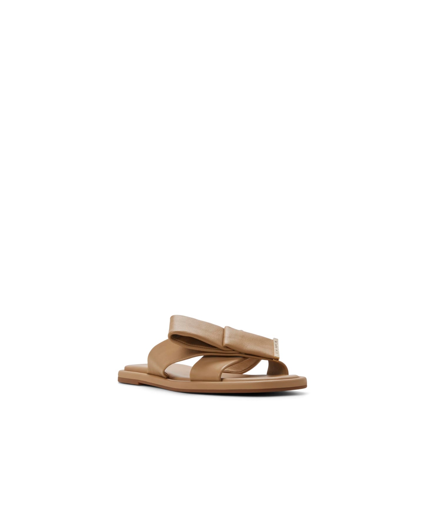 Ted Baker Women's Spencer Flat Sandal, Beige, 7