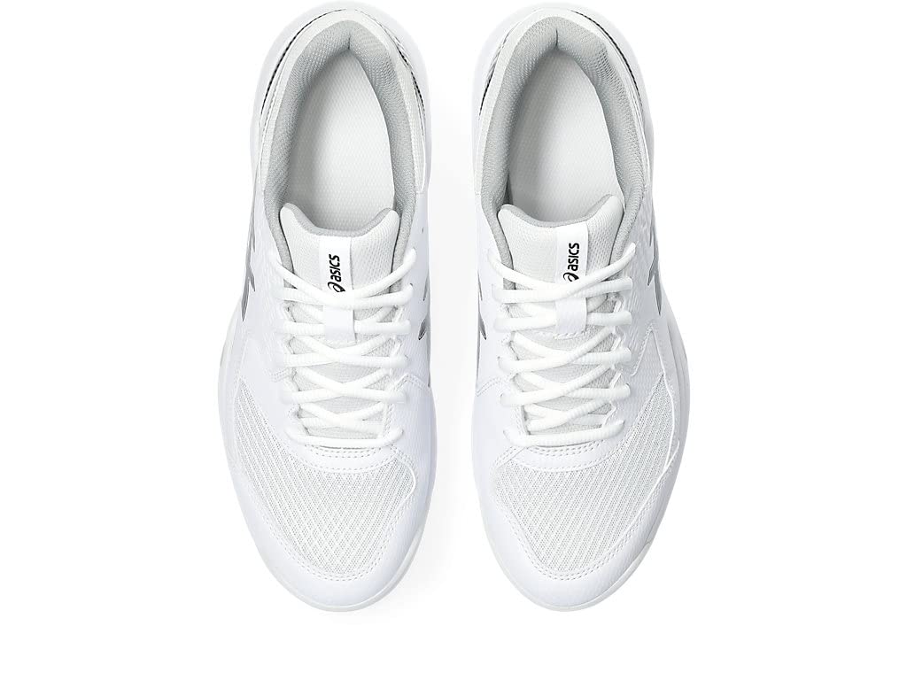 ASICS Men's Gel-Dedicate 8 Tennis Shoes, 7.5, White/Black