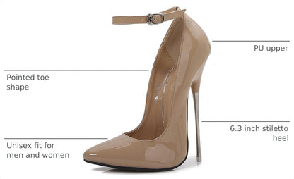 Unisex Men's Women's Pointed Toe Stiletto High Heel Sexy Pumps