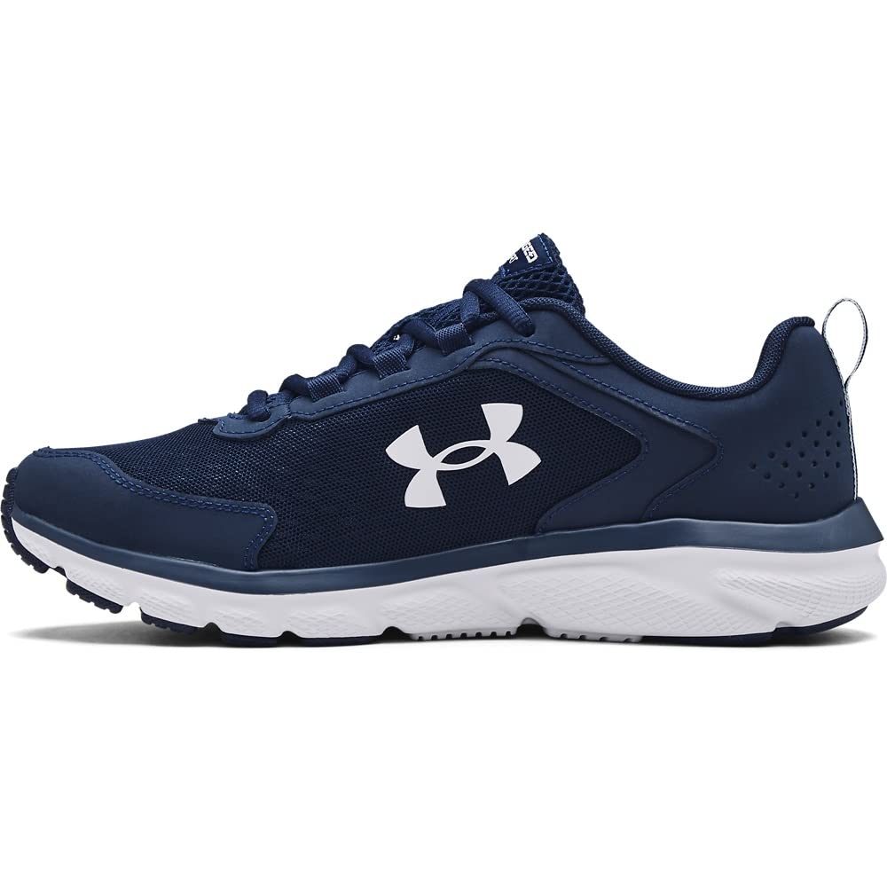 Under Armour Mens Charged Assert 9 Running Shoe, Academy Blue (400 White, 12 US