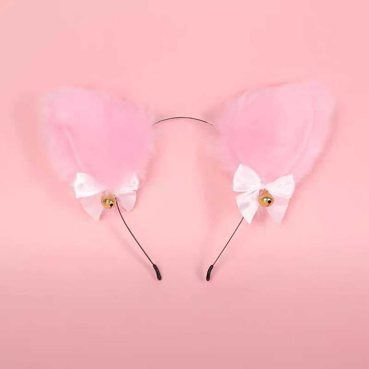 12Pcs BDSM Kit Toys Sex Bondage Restraints Butt Plug Tail Cat Ears Nipple Clamps Blindfold Handcuffs Collar Paddle Anal Butt Plug Sex Toys for Couple (Pink)