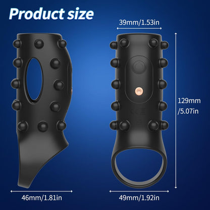 Penis Extendors,Men's penis enlargement Tool extendors Male Enhancement Extension Sleeve Sleeve Extender Sheath for Enhancement Extension B1R4A2