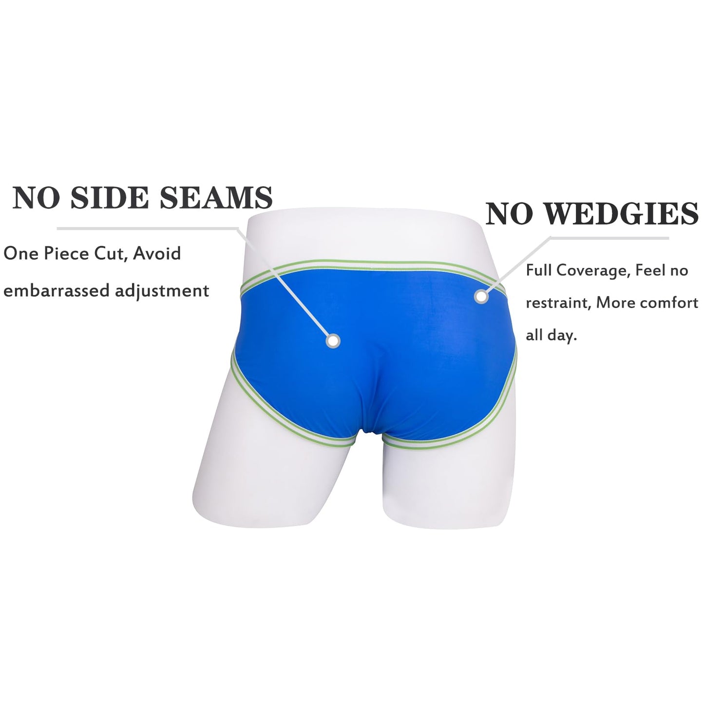 Mens Underwear Briefs Pack Silk Sexy Panties Pouch Bikini Low Rise Mesh XL