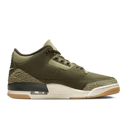 Jordan Air 3 Retro 'Medium Olive' (Olive Green) Size 9