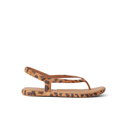 REEF Water Willow Maya Women's Sandal, Lightweight and Flexible, Waterproof, Soft Cushion Footbed, Leopard, 8