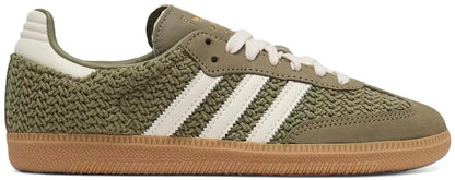 adidas Samba OG Womens Sneaker (Orbit Green Cream White, 7.5)