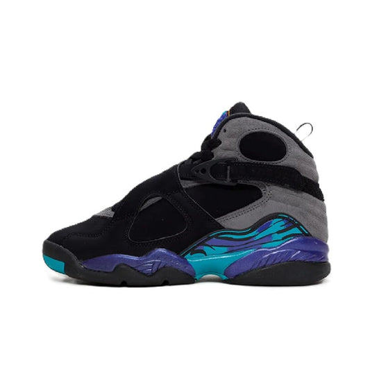 Jordan 8 Retro GS in Black/Multi-Color by Nike