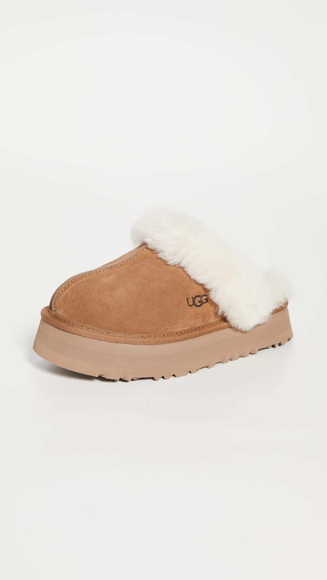 UGG Women's Disquette Slipper, Chestnut, 9