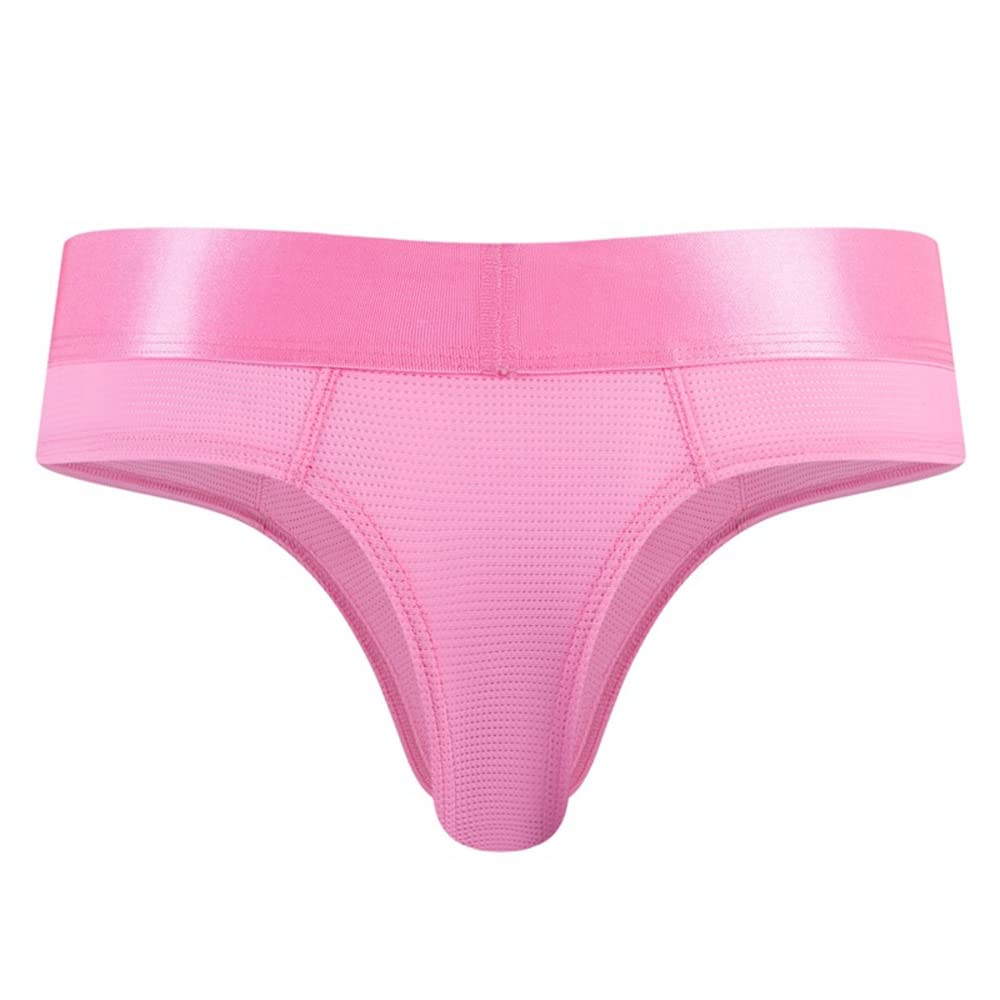 JOCKMAIL Jockstrap Athletic Supporters Bikini Underwear for Men Jock Strap Male Underwear for Gym Sport Pink